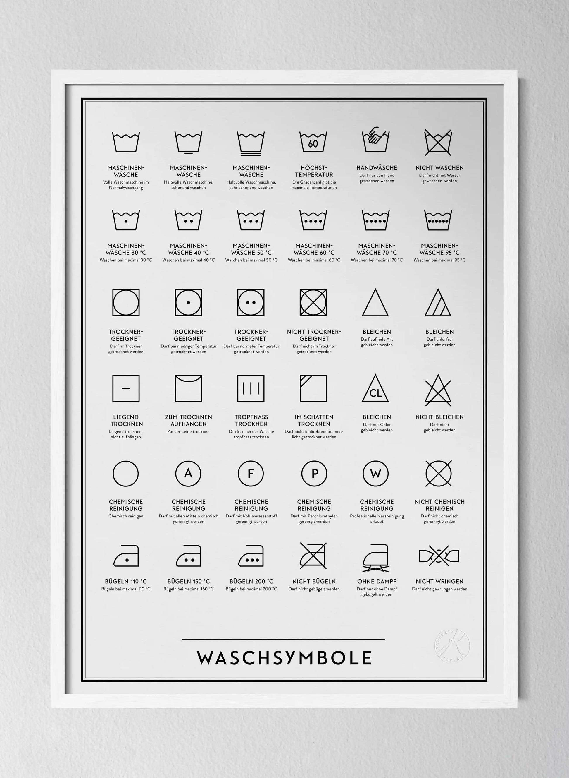 Classic White Pinewood Frame