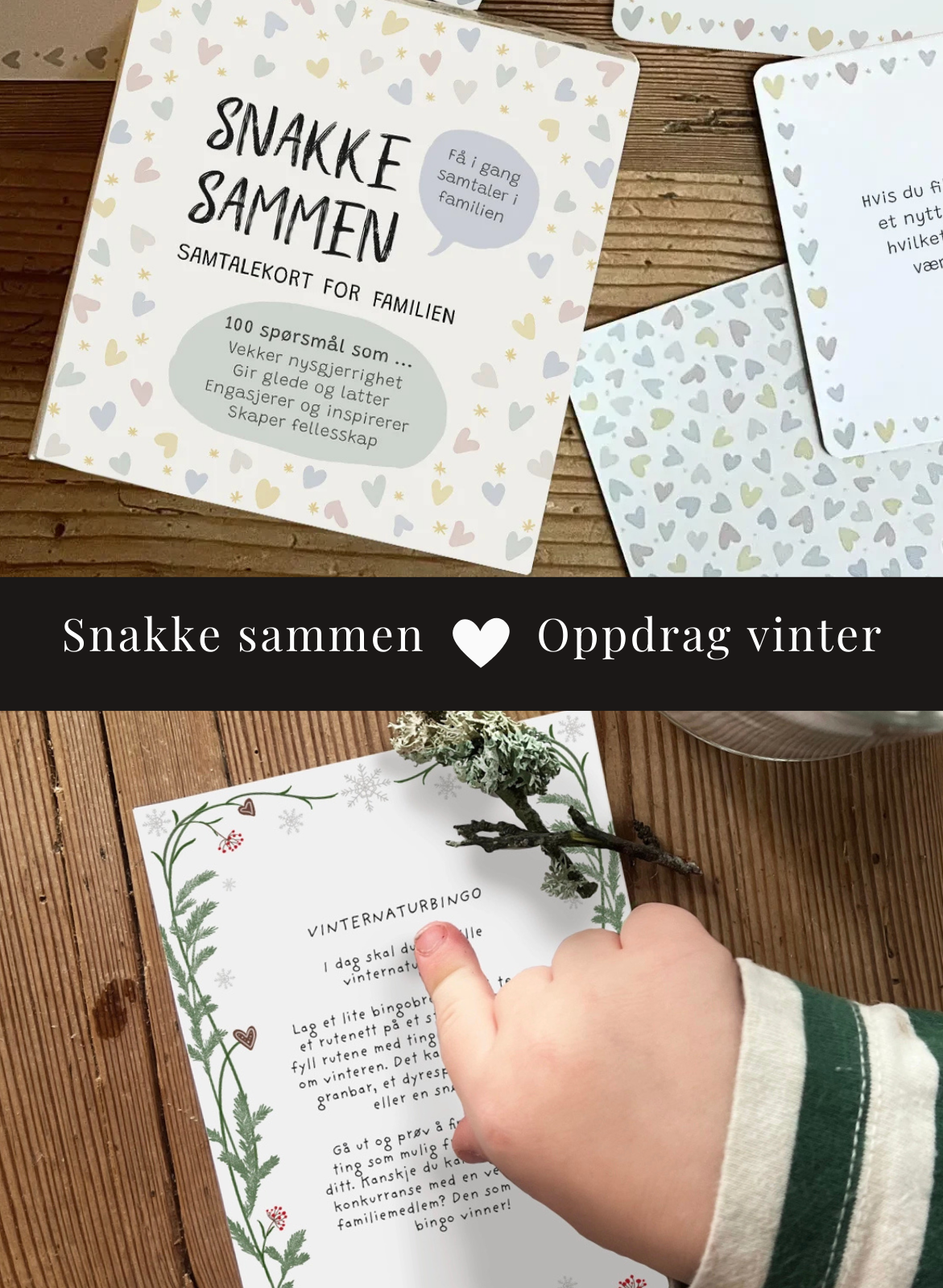 Snakke sammen + Oppdrag vinter