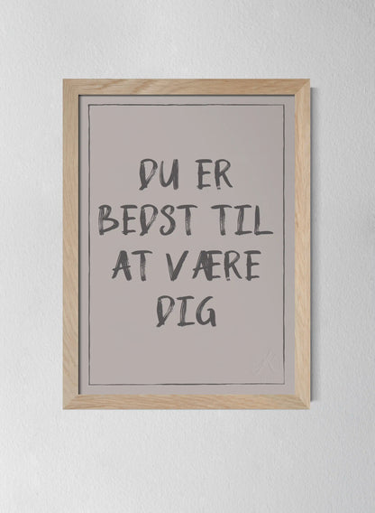 Classic Oak Frame Misty Blush