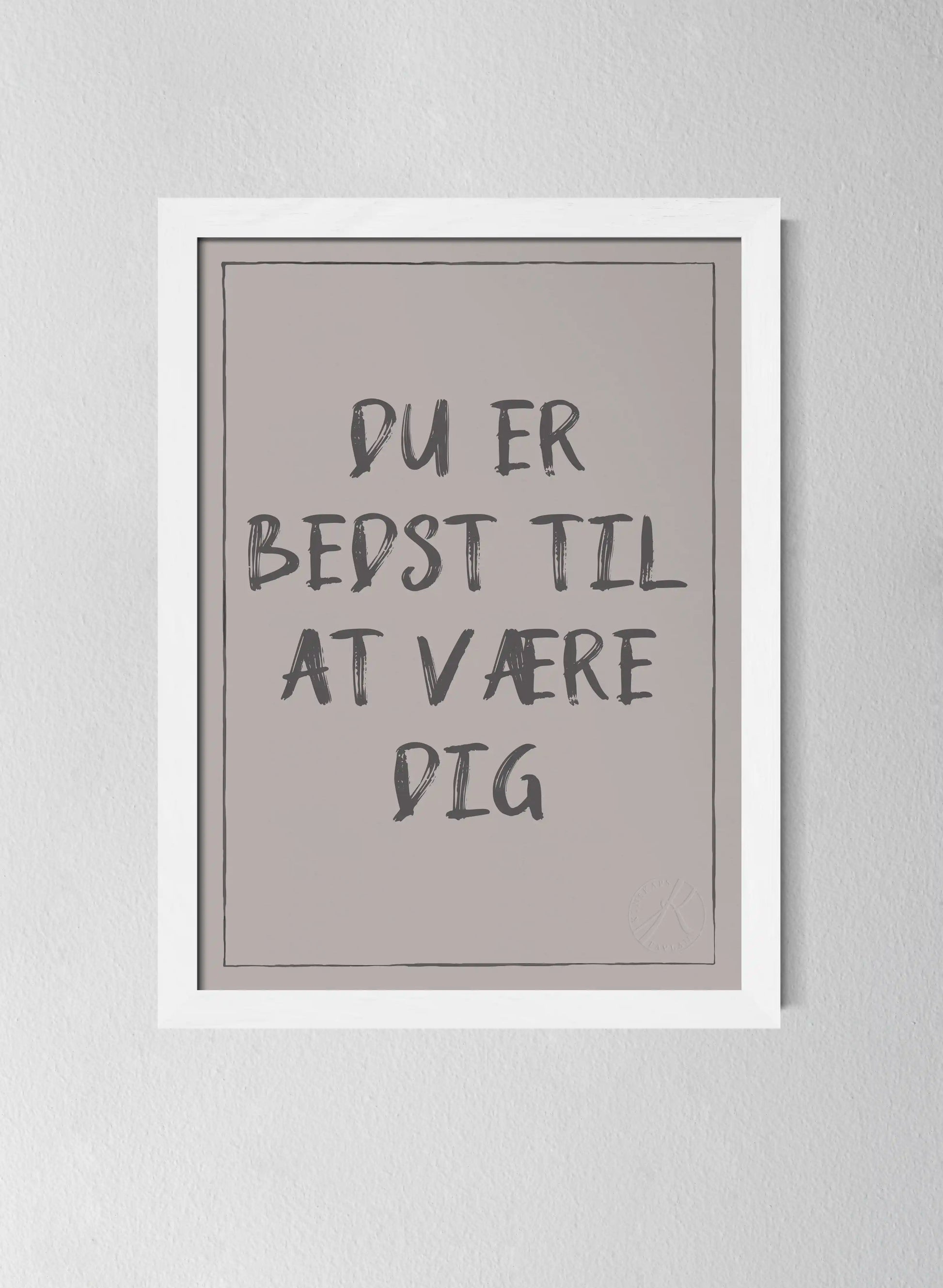 Classic White Pinewood Frame Misty Blush