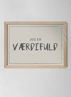 Classic Oak Frame Pearl Grey