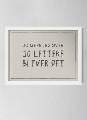 Classic White Pinewood Frame Pearl Grey