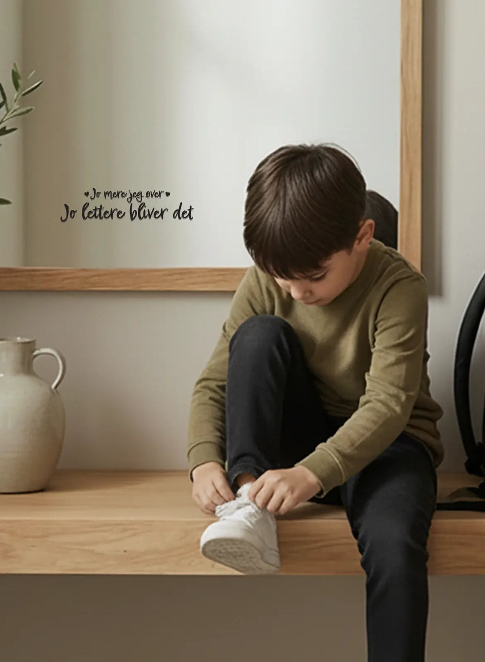 Jo mere jeg øver, jo lettere bliver det