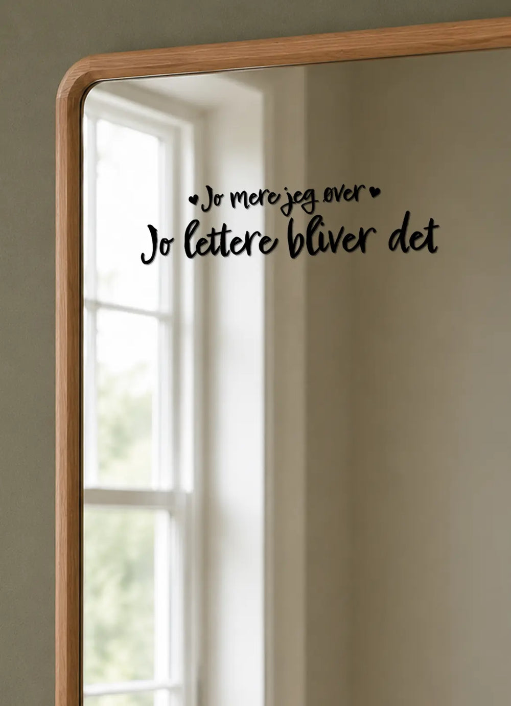 Jo mere jeg øver, jo lettere bliver det