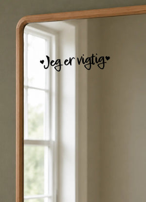 Jeg er vigtig