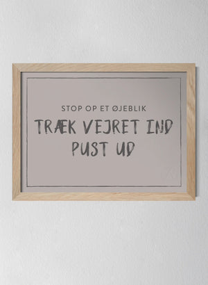 Classic Oak Frame Misty Blush
