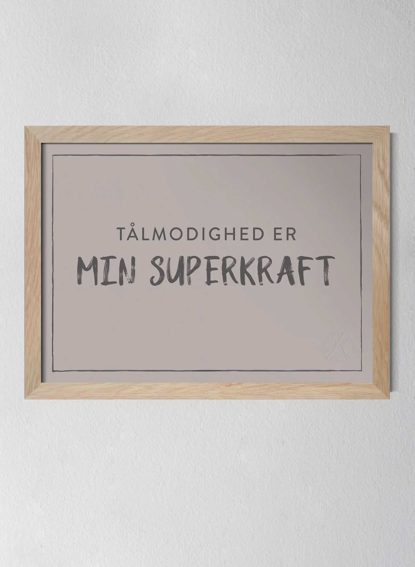 Classic Oak Frame Misty Blush