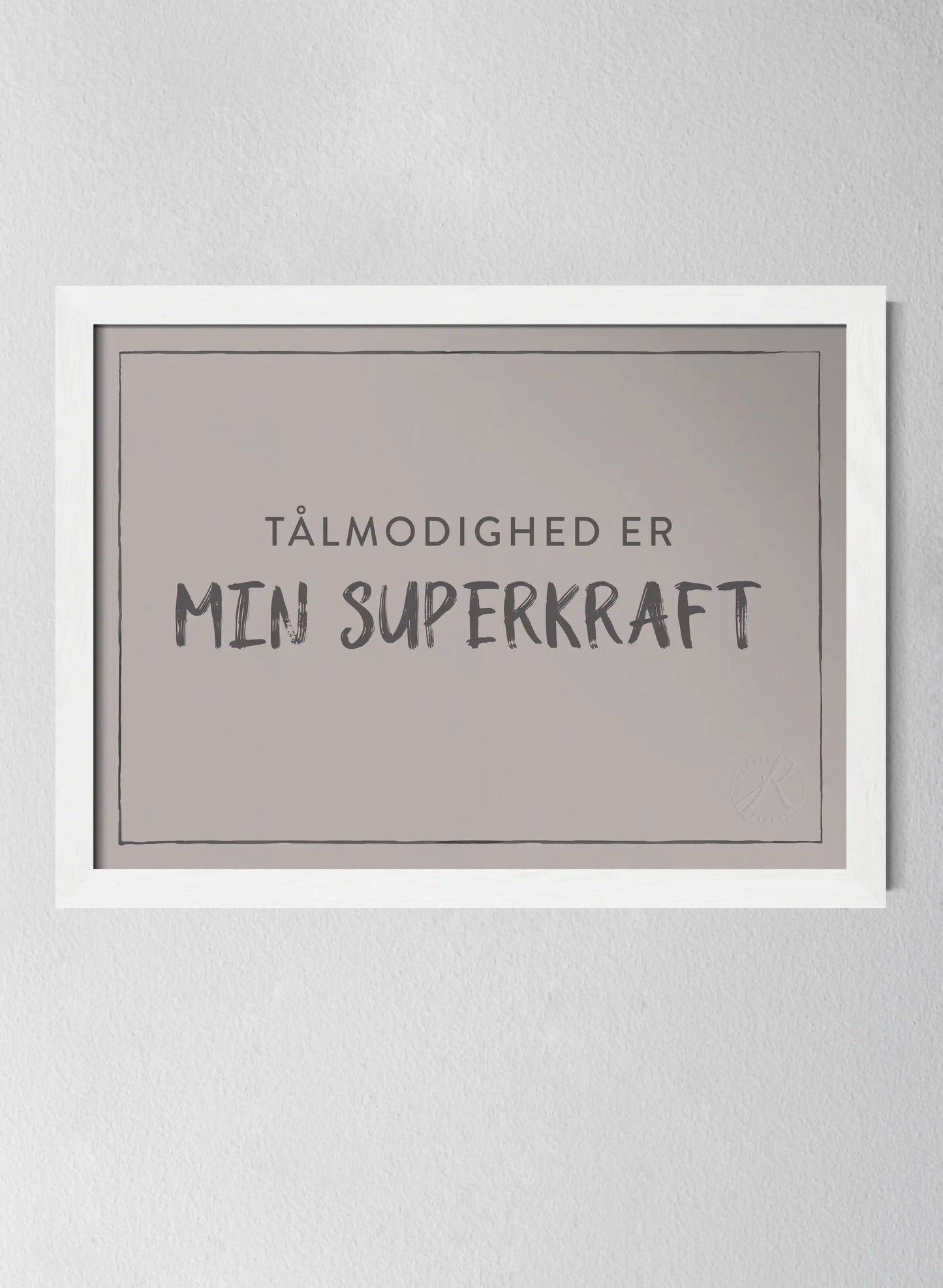 Classic White Pinewood Frame Misty Blush