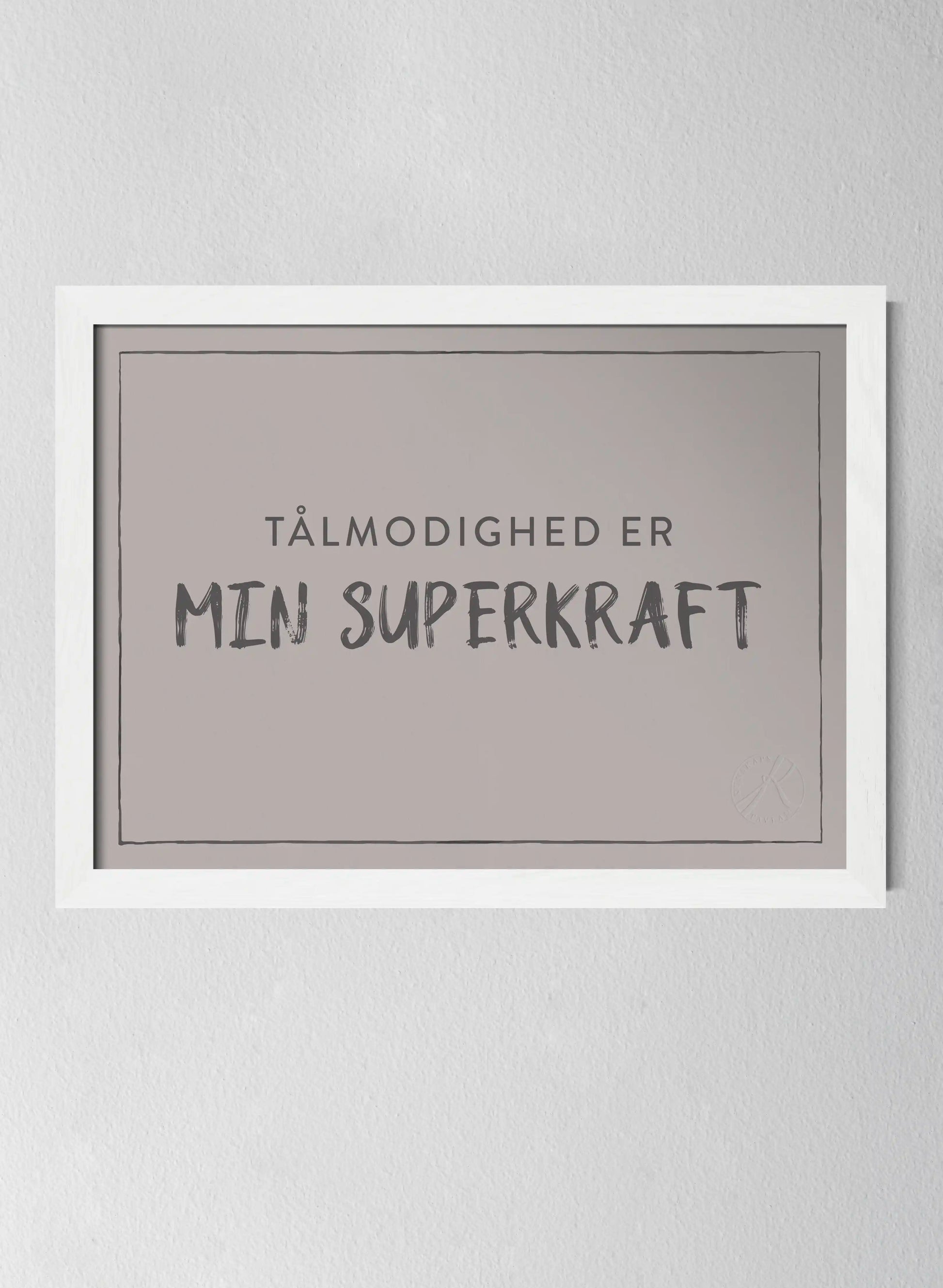 Classic White Pinewood Frame Misty Blush