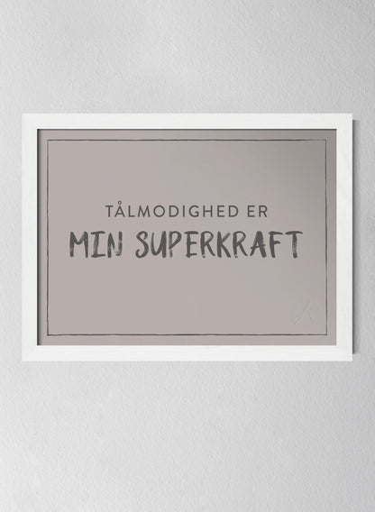 Classic White Pinewood Frame Misty Blush