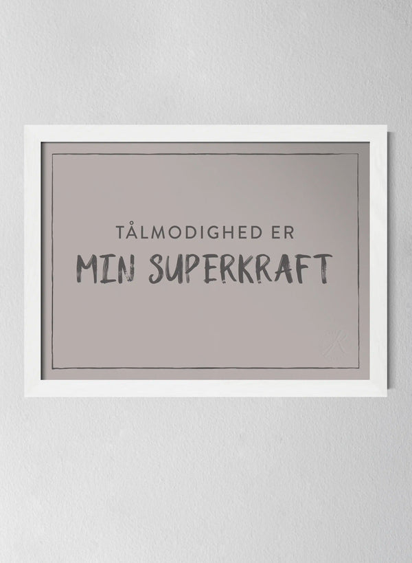 Classic White Pinewood Frame Misty Blush