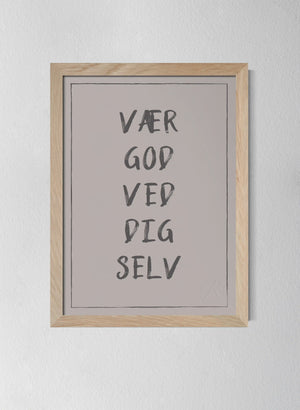 Classic Oak Frame Misty Blush