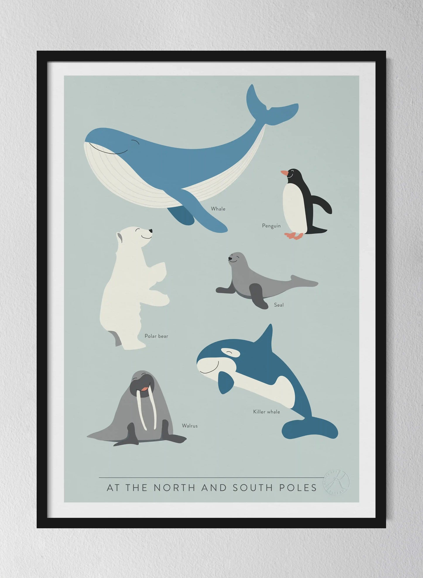 Classic Black Pinewood Frame