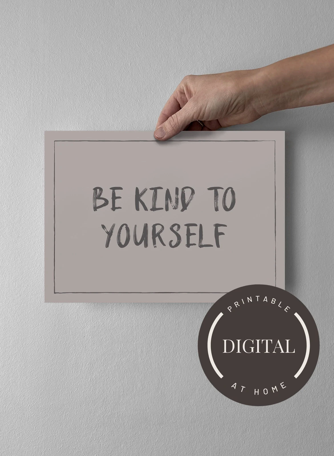 21 x 30 cm - DIGITAL - Print at home Misty Blush