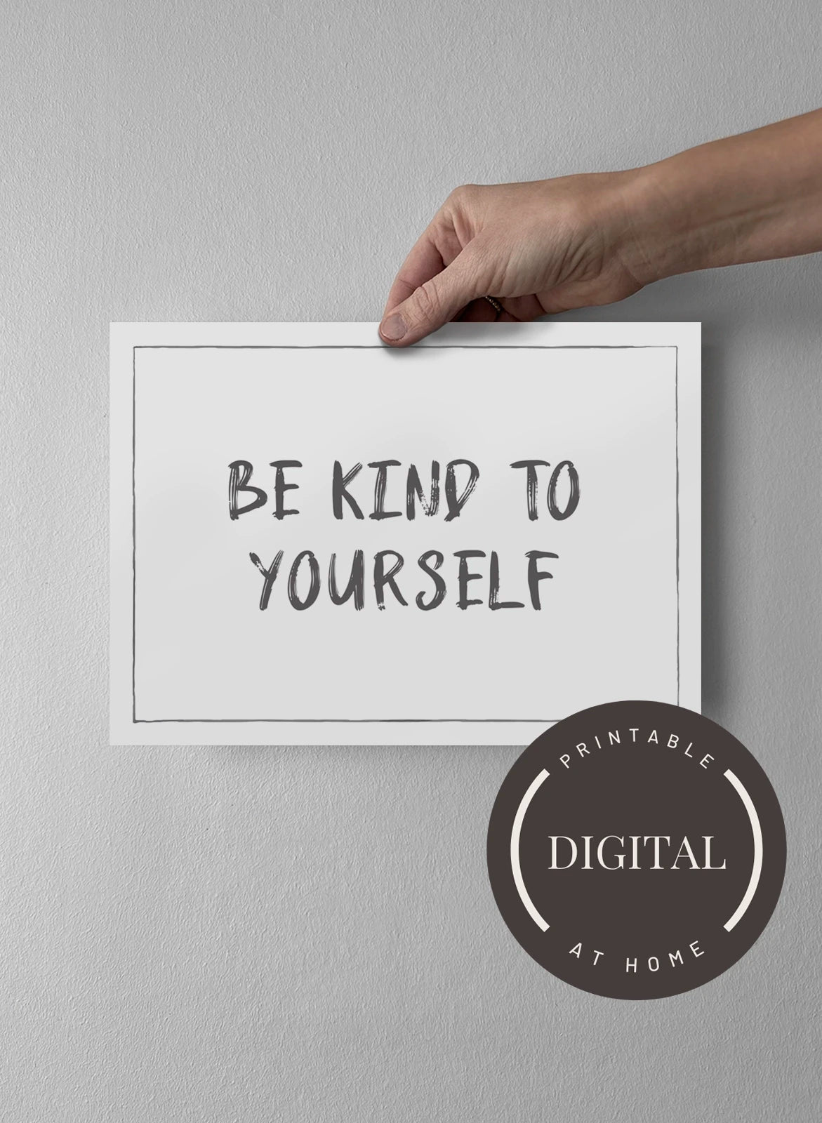 21 x 30 cm - DIGITAL - Print at home Off-white