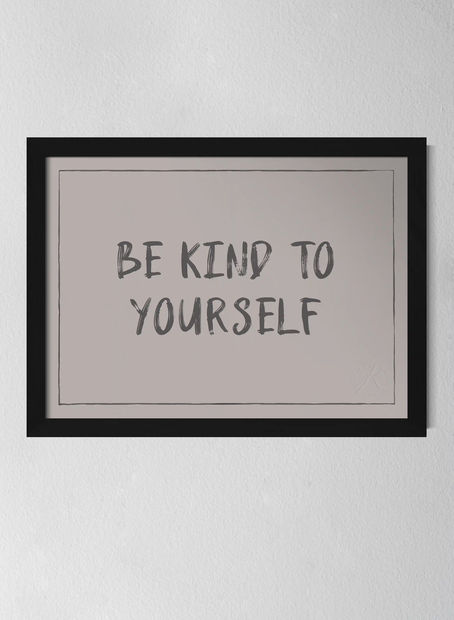 Classic Black Pinewood Frame Misty Blush