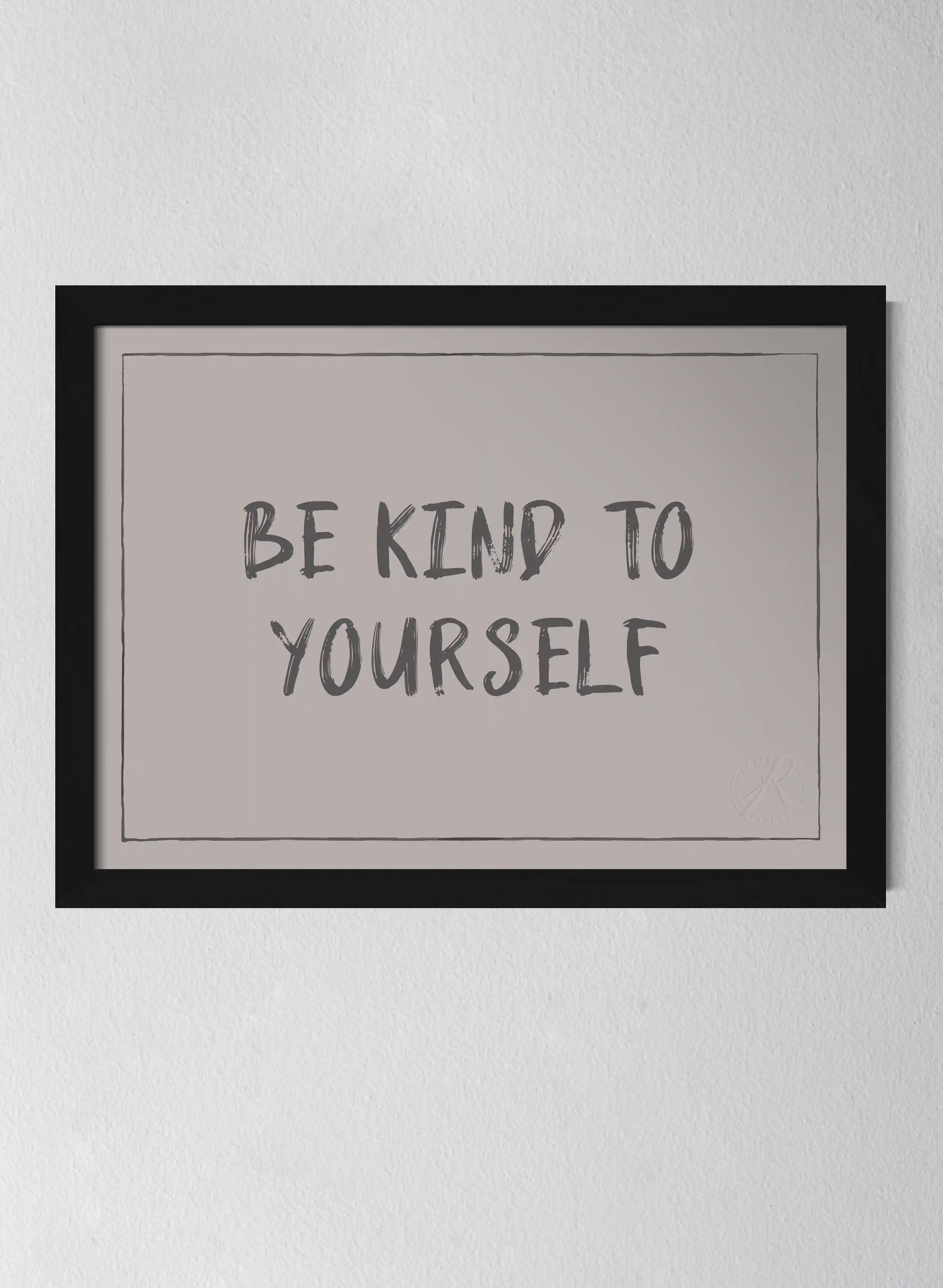 Classic Black Pinewood Frame Misty Blush