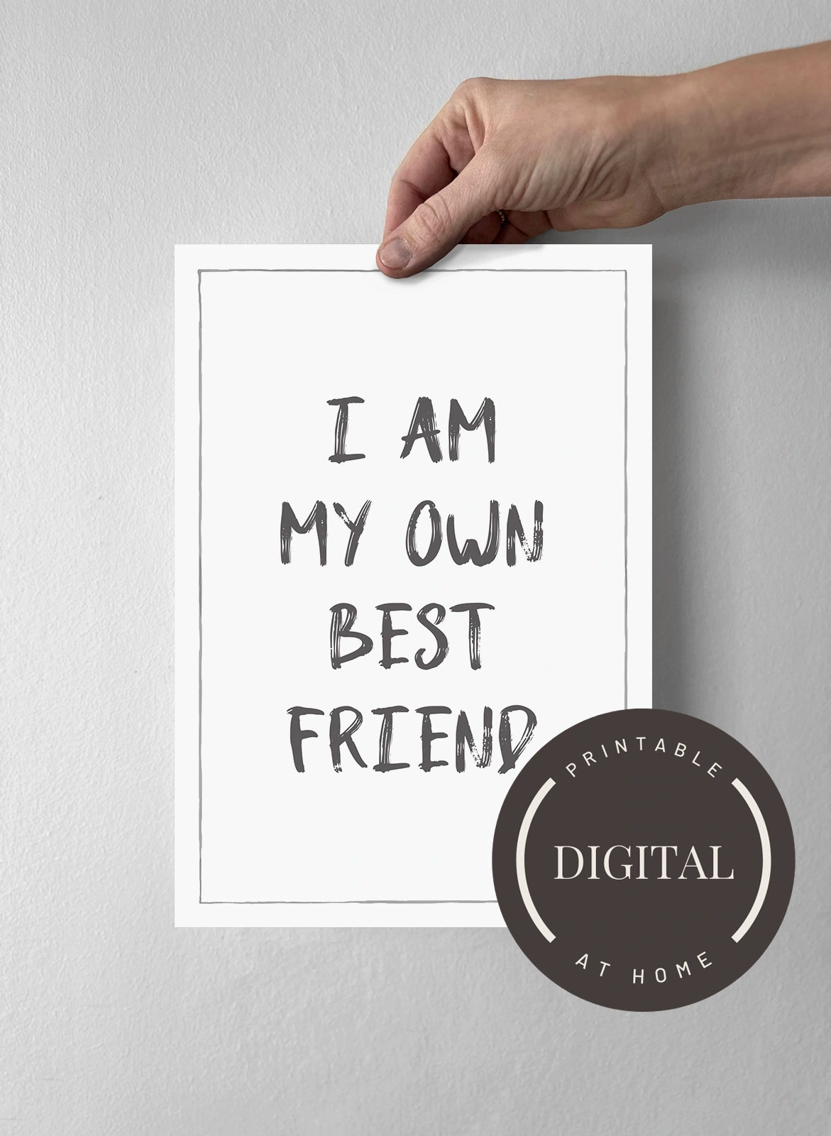21 x 30 cm - DIGITAL - Print at home Off-white