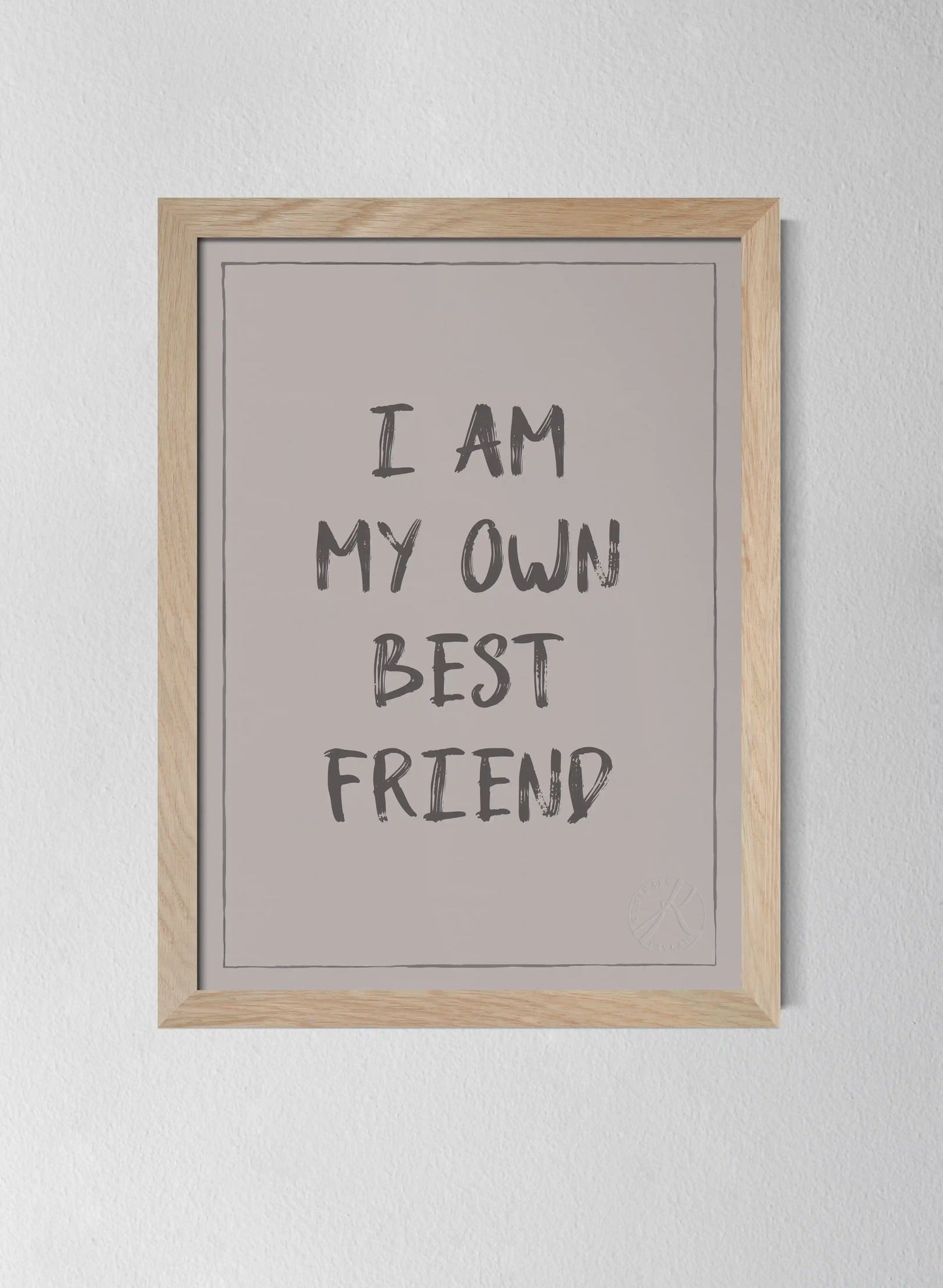 Classic Oak Frame Misty Blush