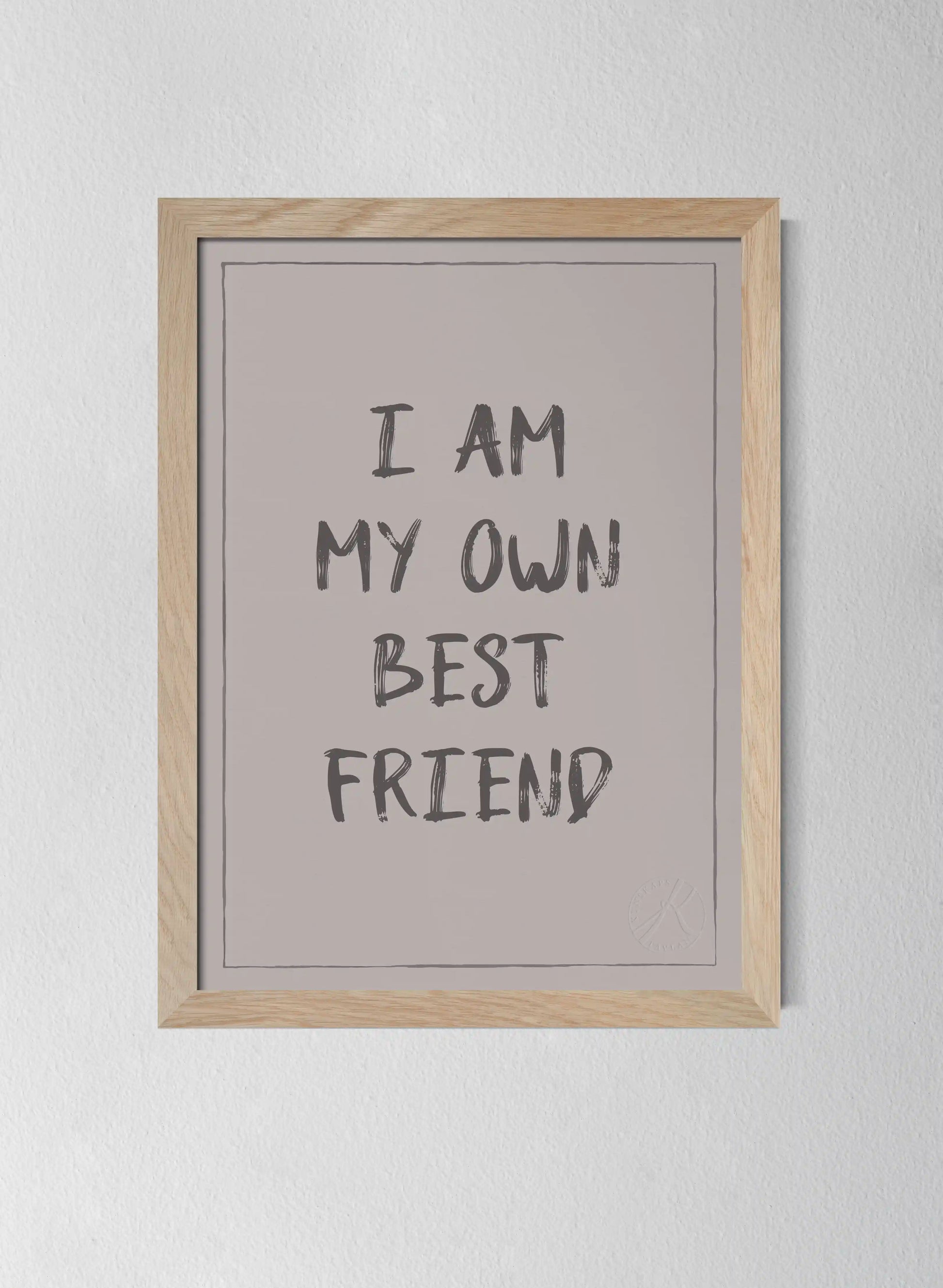 Classic Oak Frame Misty Blush