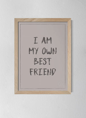 Classic Oak Frame Misty Blush