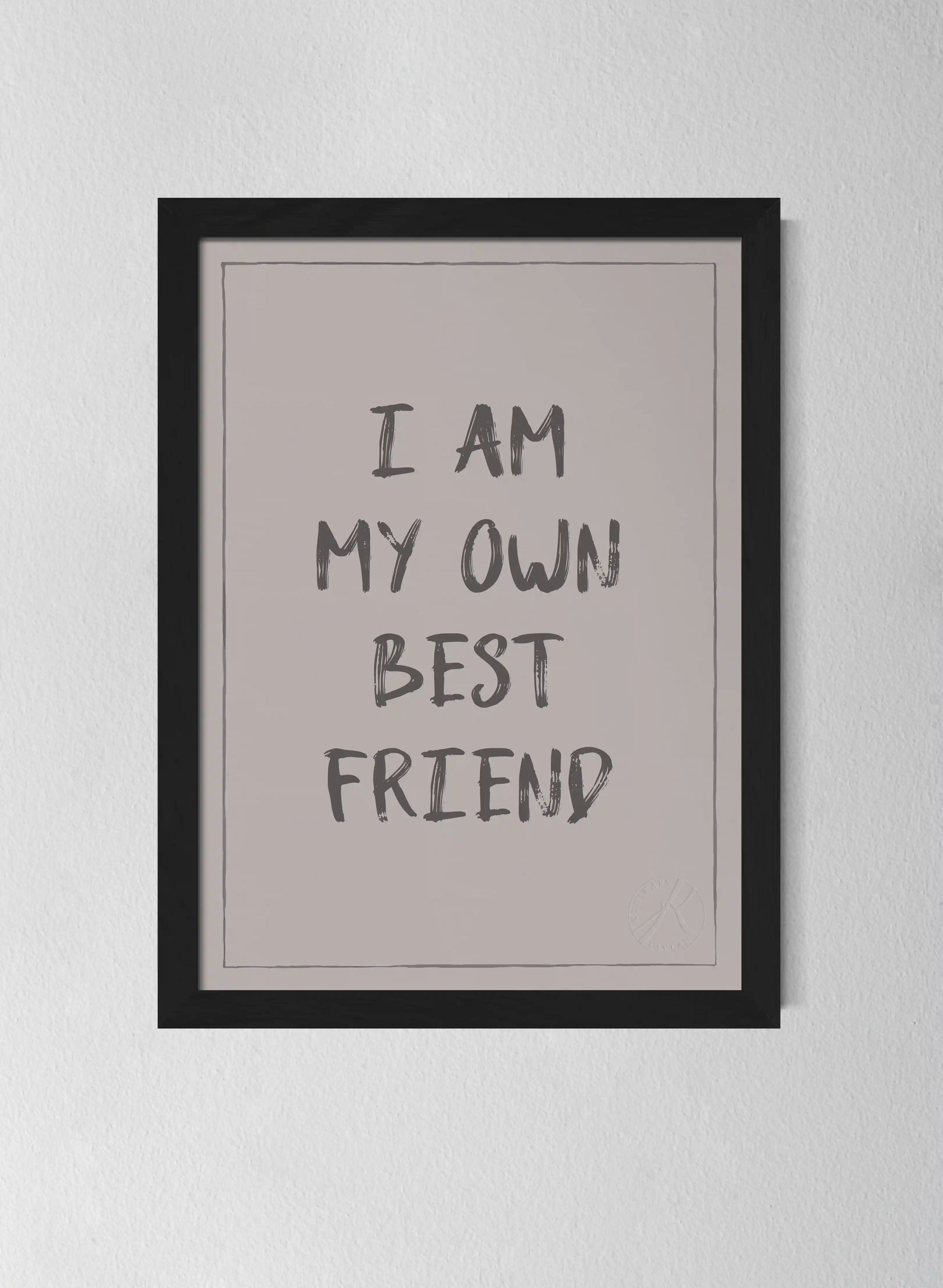 Classic Black Pinewood Frame Misty Blush
