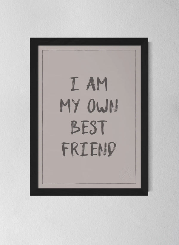 Classic Black Pinewood Frame Misty Blush