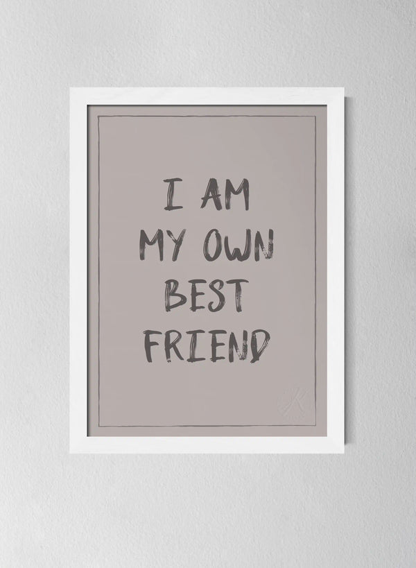 Classic White Pinewood Frame Misty Blush