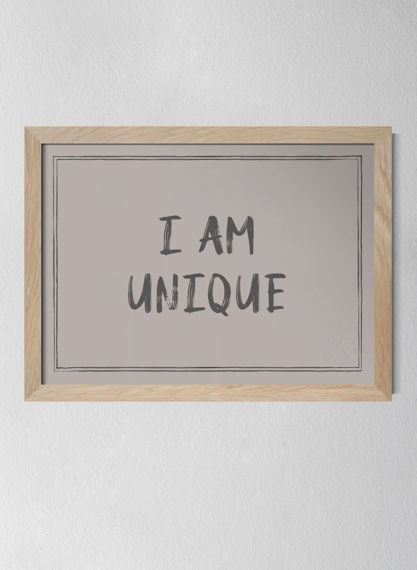 Classic Oak Frame Misty Blush
