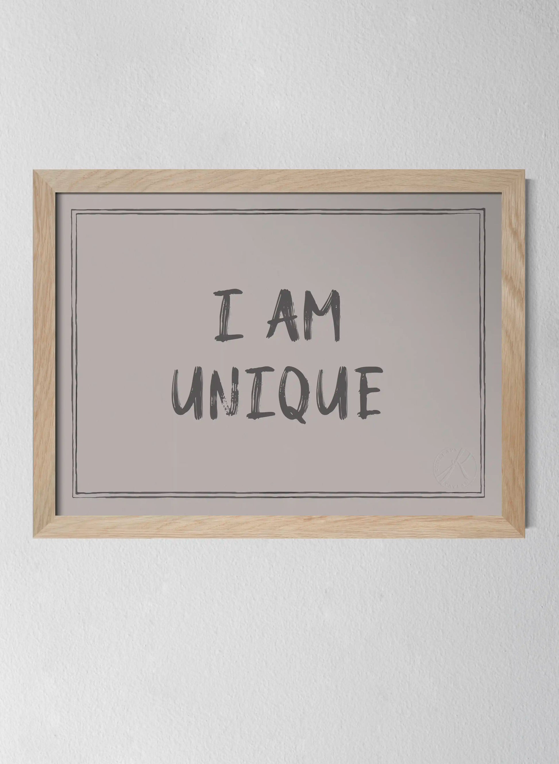 Classic Oak Frame Misty Blush