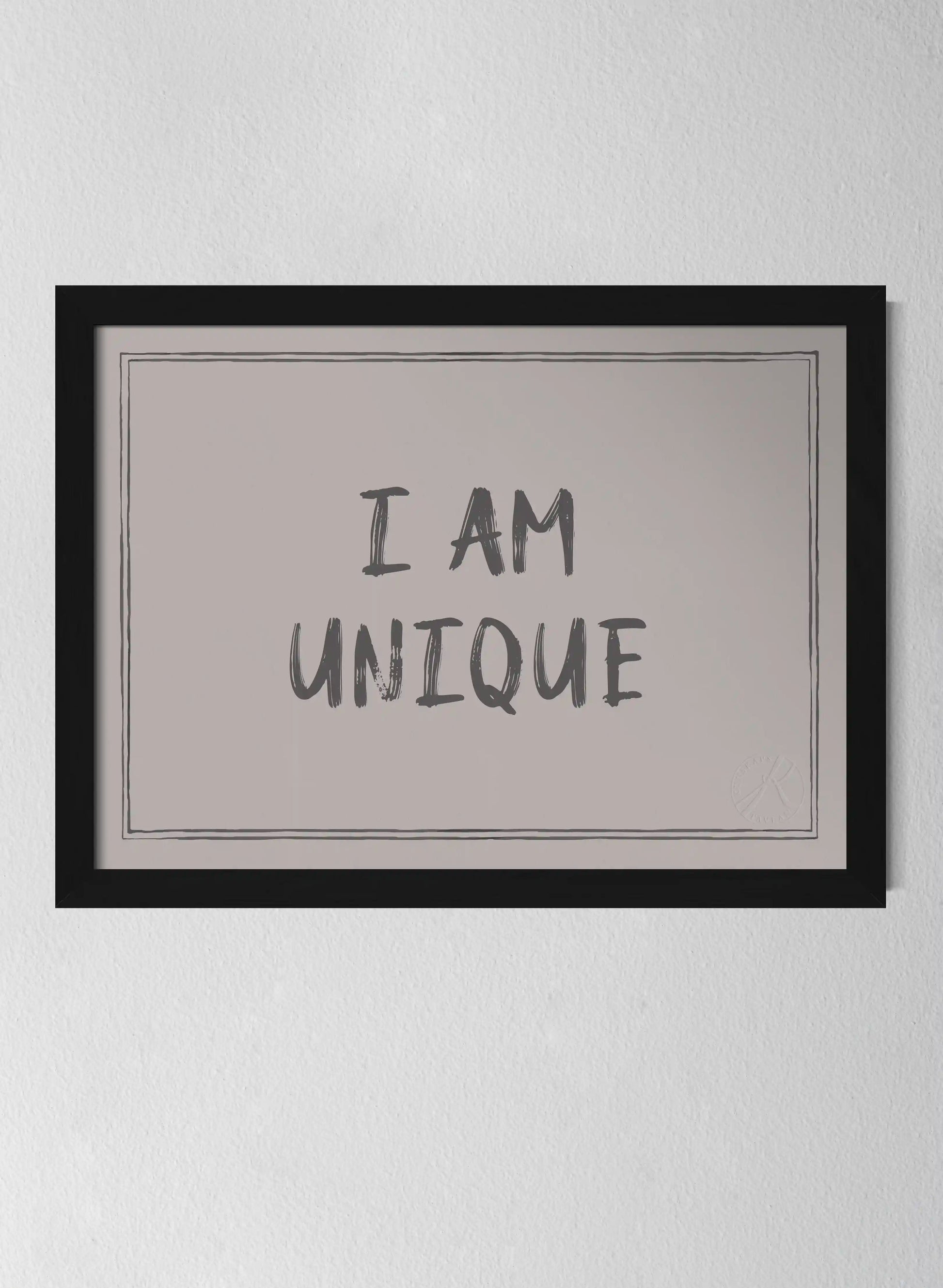 Classic Black Pinewood Frame Misty Blush