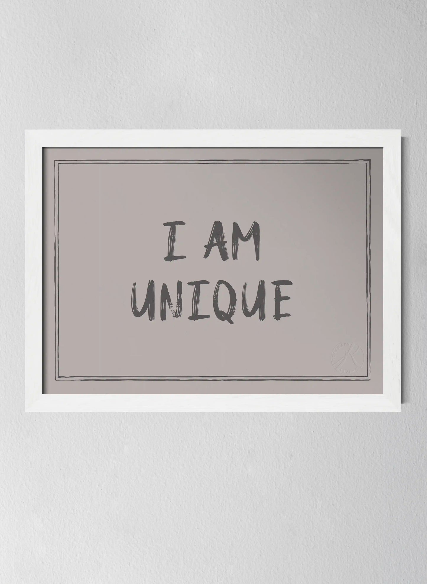 Classic White Pinewood Frame Misty Blush
