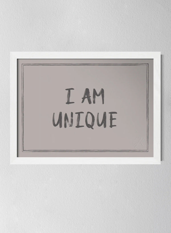 Classic White Pinewood Frame Misty Blush