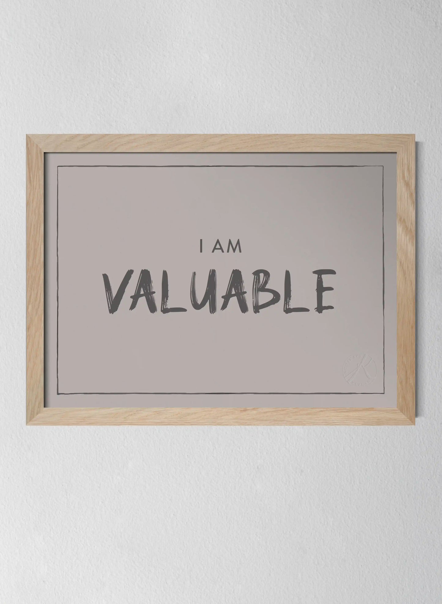 Classic Oak Frame Misty Blush