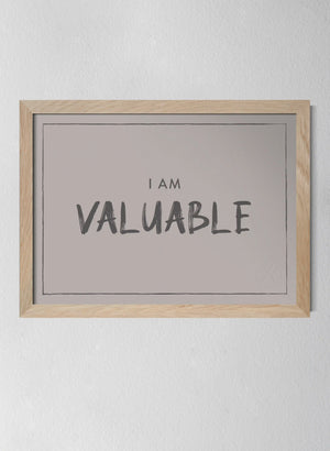 Classic Oak Frame Misty Blush