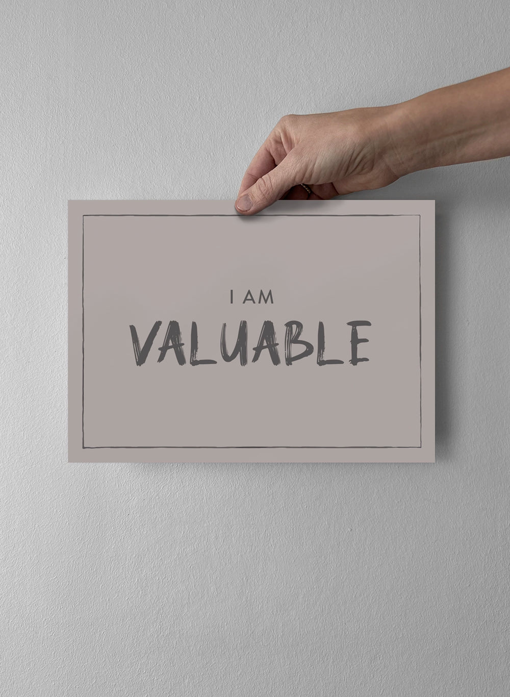 I Am Valuable