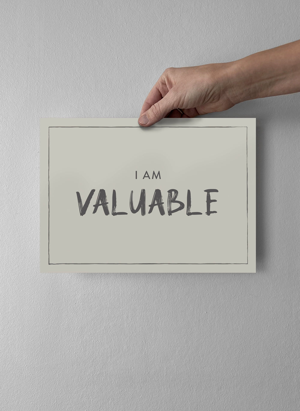 I Am Valuable