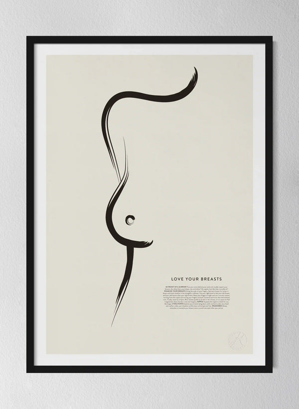 Classic Black Pinewood Frame