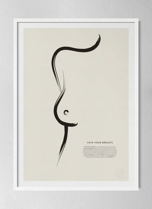 Classic White Pinewood Frame