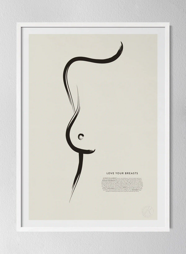 Classic White Pinewood Frame