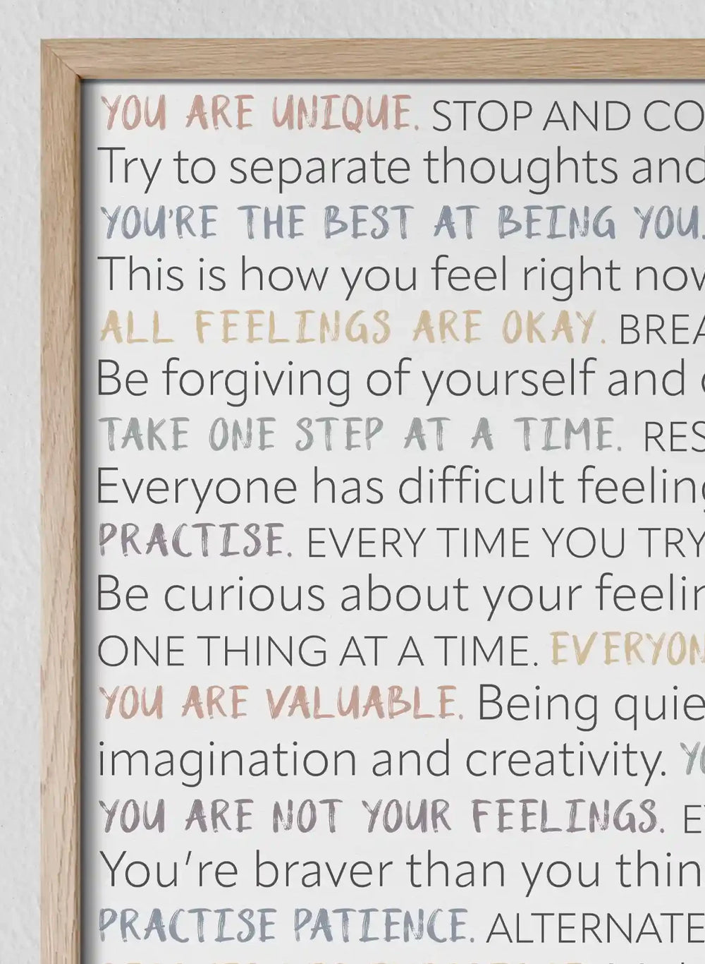 My Words to You