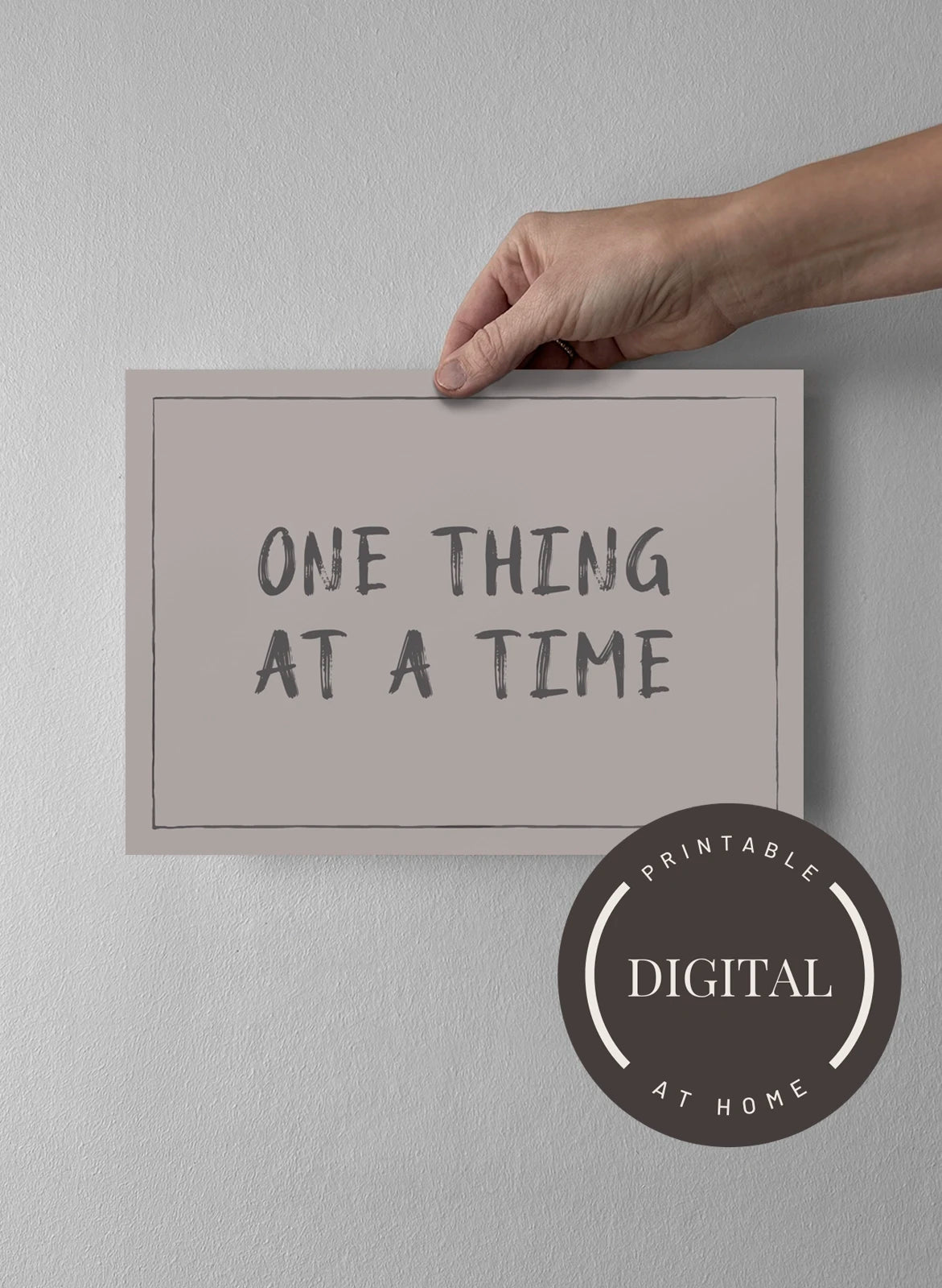 21 x 30 cm - DIGITAL - Print at home Misty Blush