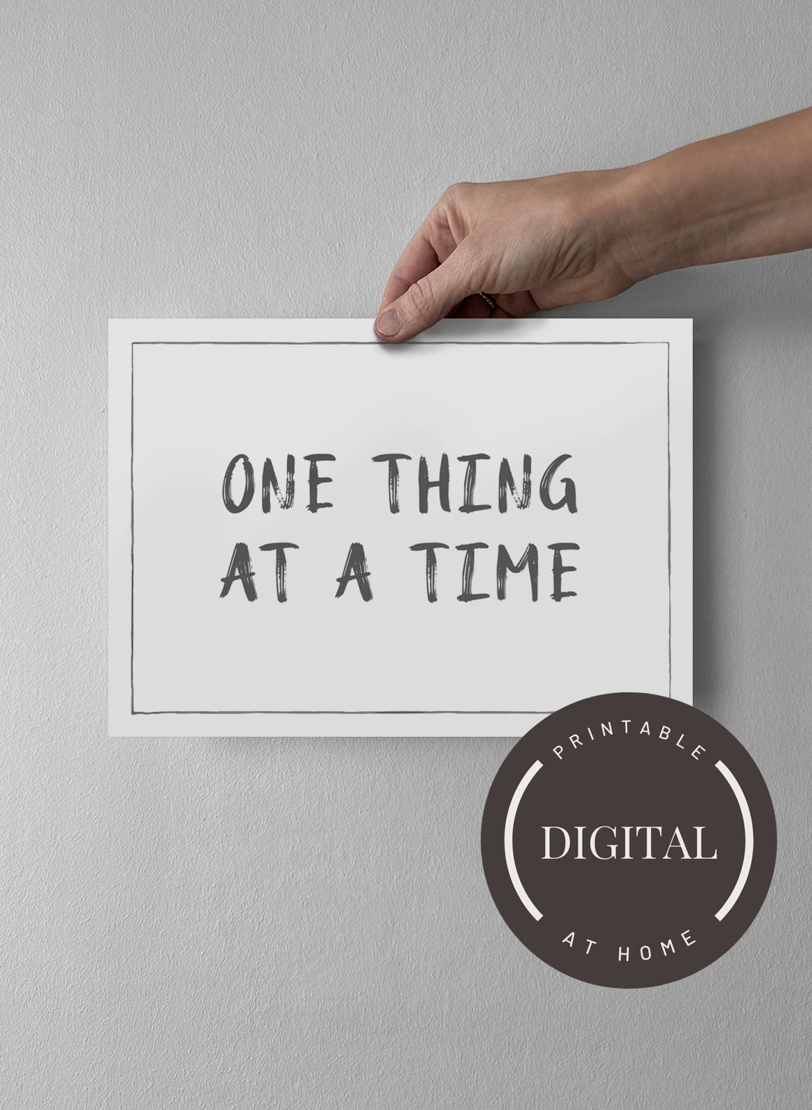 21 x 30 cm - DIGITAL - Print at home Off-white