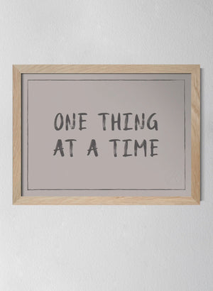Classic Oak Frame Misty Blush