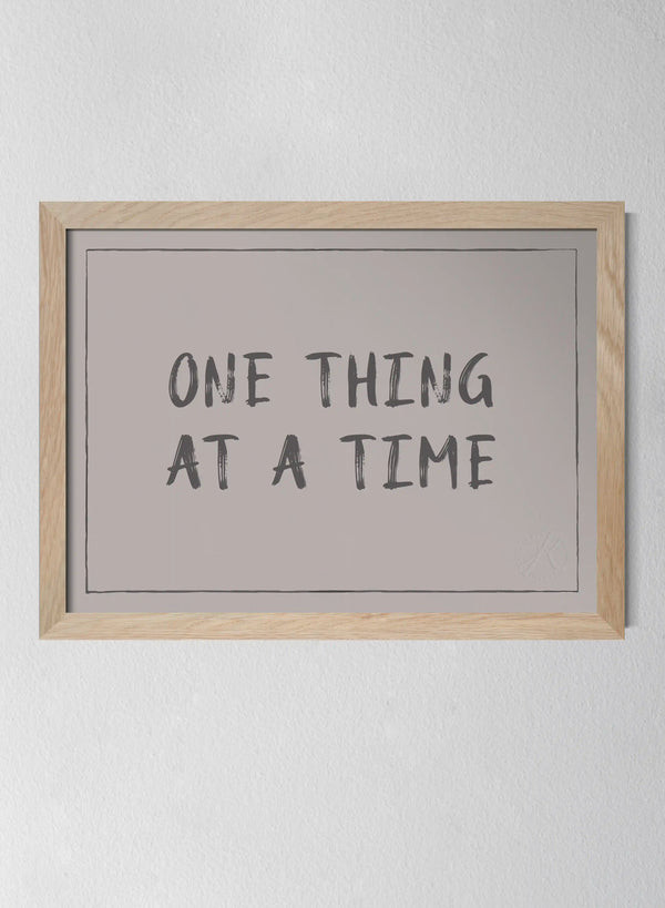 Classic Oak Frame Misty Blush