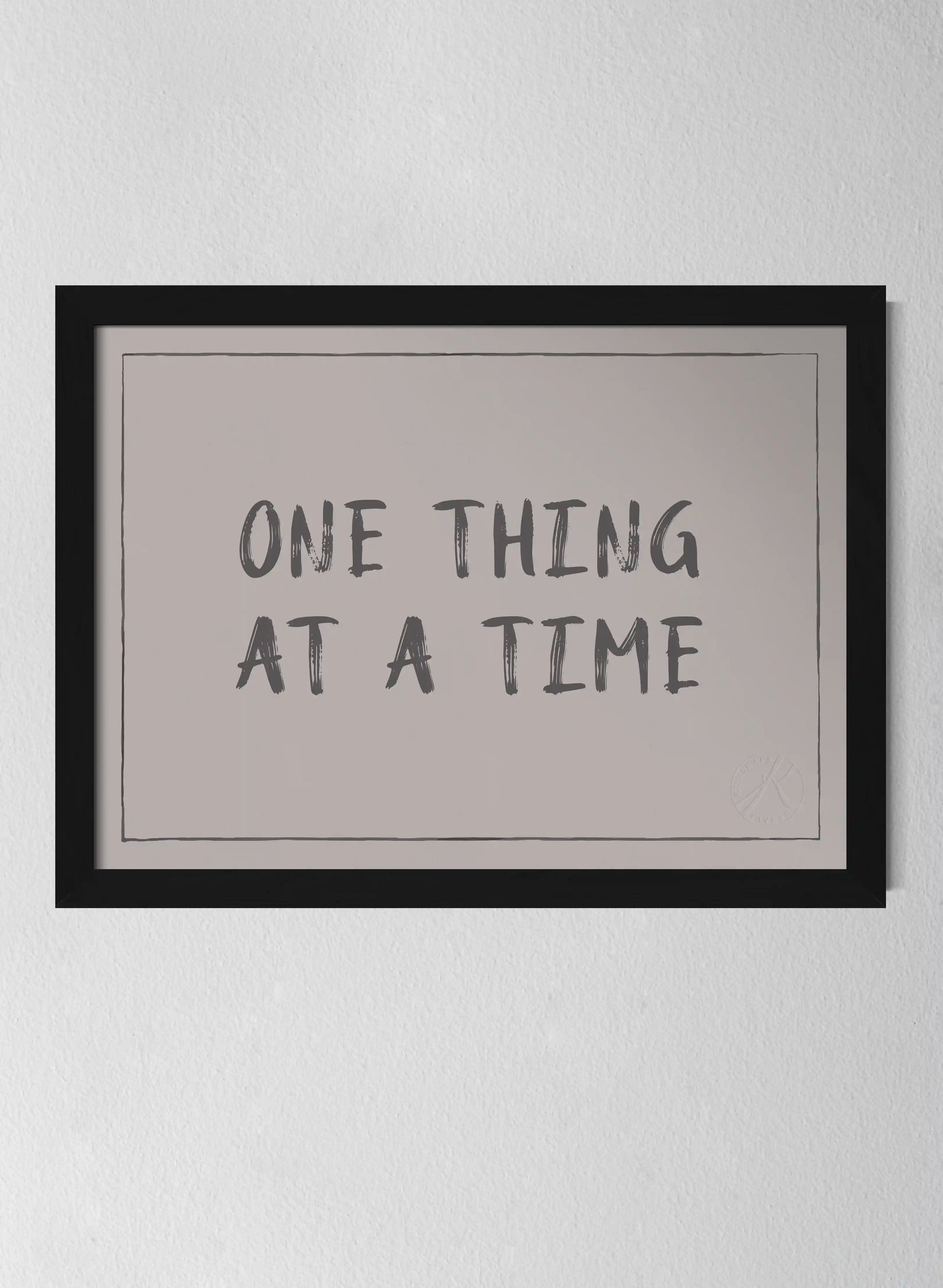 Classic Black Pinewood Frame Misty Blush