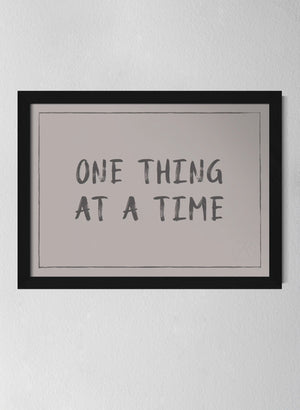 Classic Black Pinewood Frame Misty Blush