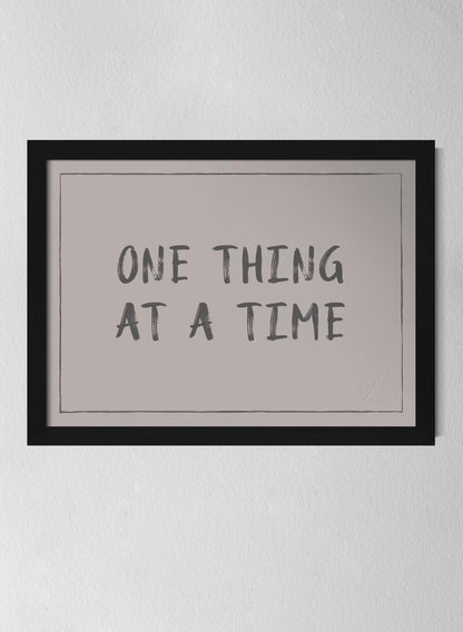 Classic Black Pinewood Frame Misty Blush