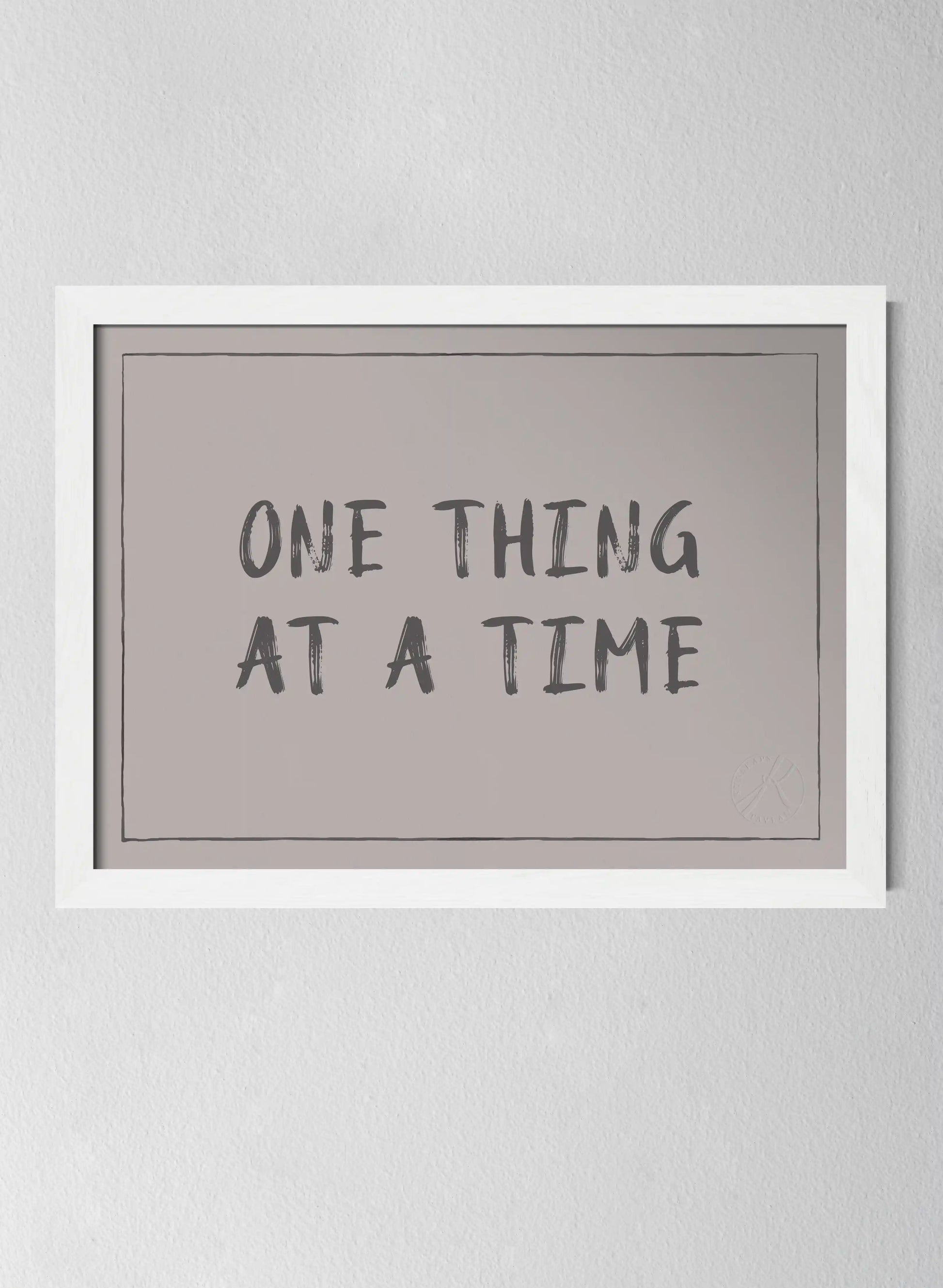 Classic White Pinewood Frame Misty Blush