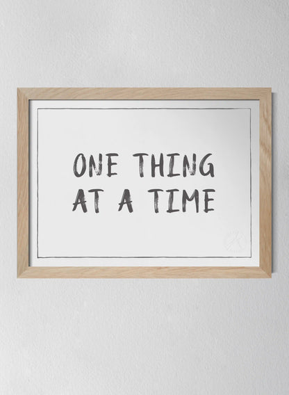 Classic Oak Frame Off-white